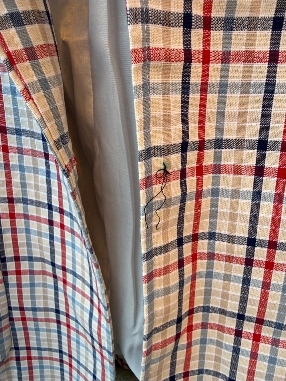 N/A lightweight plaid